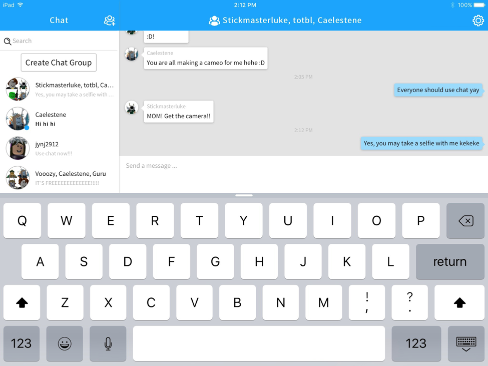Chat With Friends On Mobile Roblox Blog