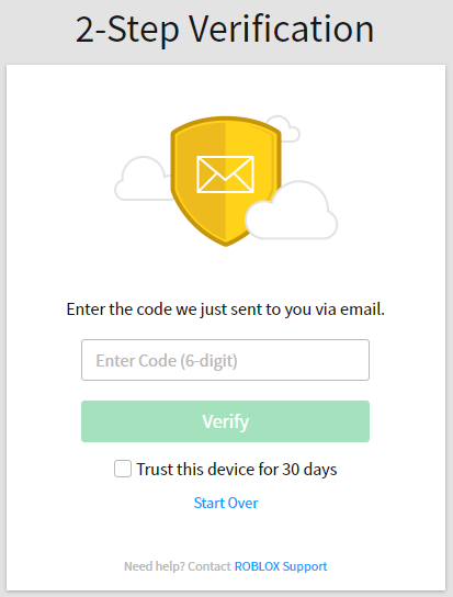 Verify Your Email Roblox