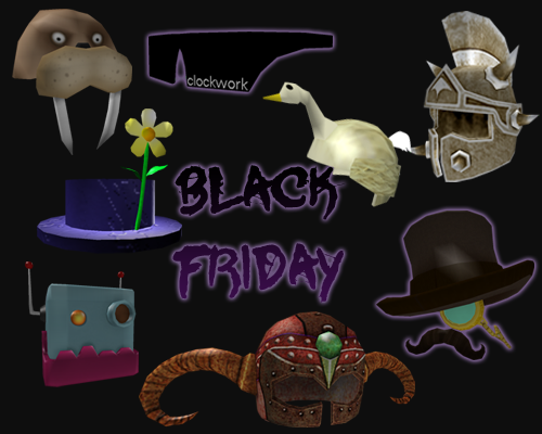 Black Friday Hat Sale Part 1 Roblox Blog