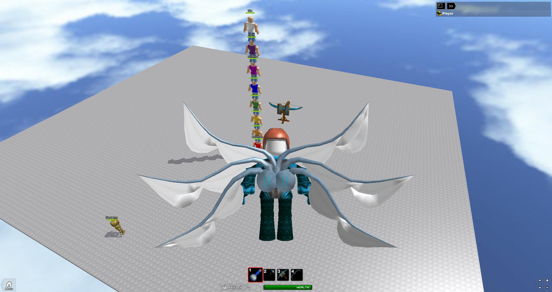 Descend From The Skies Roblox Blog - roblox knights of the splintered sky gear code