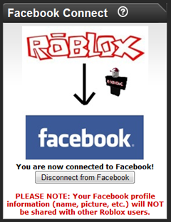 Facebook Connect Roblox Blog
