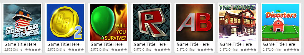 Give Your Game A Professional Logo With Game Icons Roblox Blog