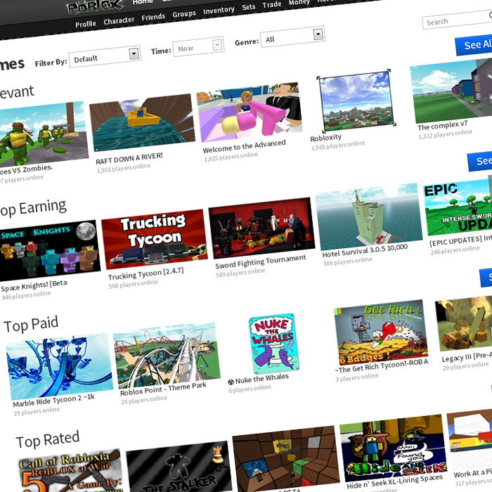 List Of Roblox Game Developers