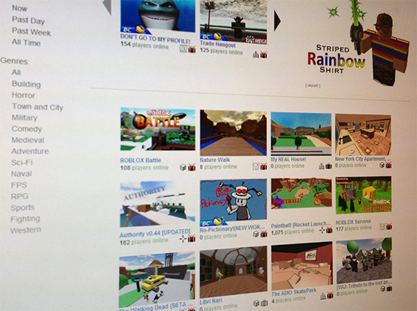 Old Time Roblox Games 2013