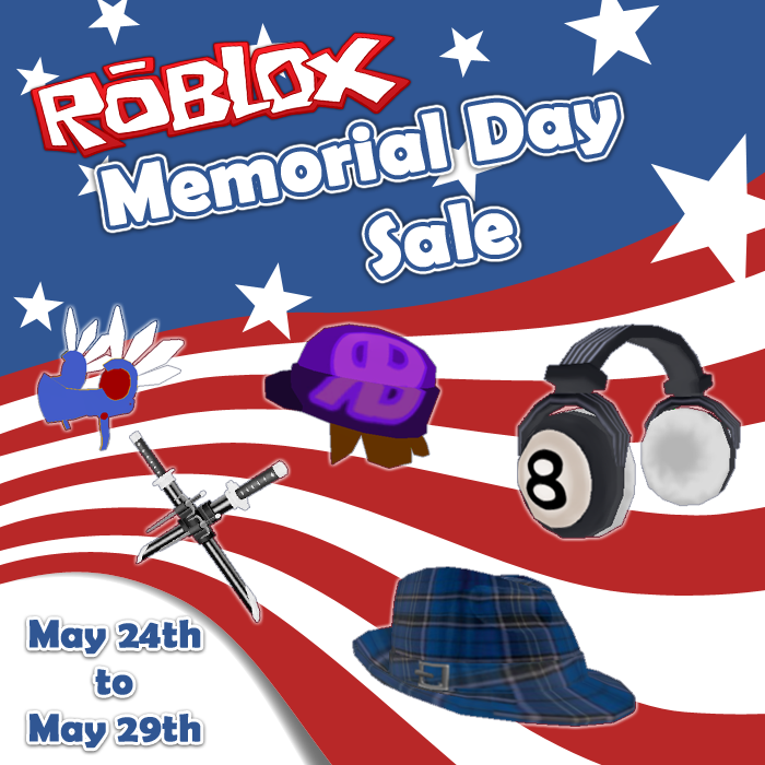 When Is Roblox Memorial Day Sale 2020