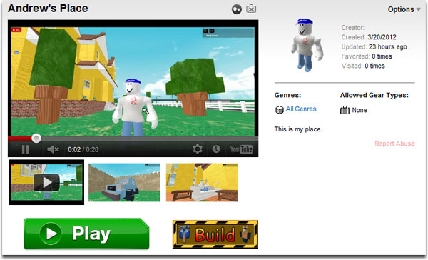 Roblox Games From 2012