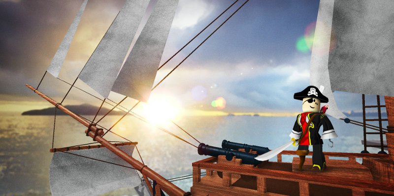 The Water Is Running In Roblox Roblox Blog - pirate ship roblox