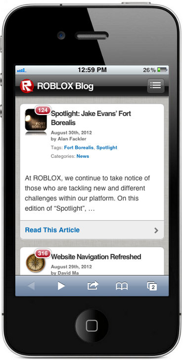 The Mobile Friendly Roblox Blog Roblox Blog