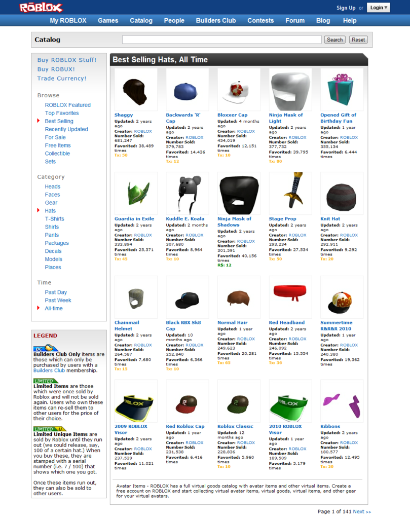 Roblox Blog Page 73 Of 118 All The Latest News Direct From Roblox Employees - best items of 2011 roblox blog
