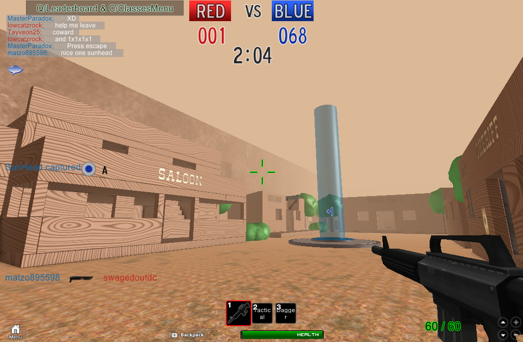 The 1st Roblox Game