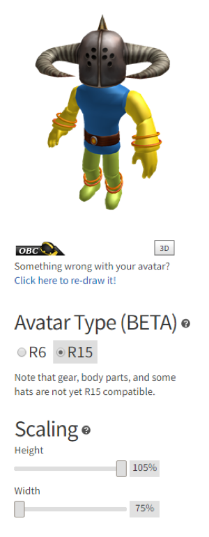Roblox My Character Avatar