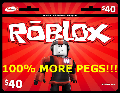 Roblox Double Peg Card Now Available At Gamestop Roblox Blog
