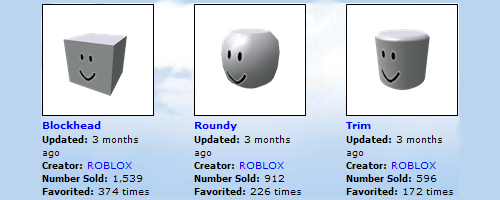 Who Likes Free Stuff Roblox Blog - roundy head roblox