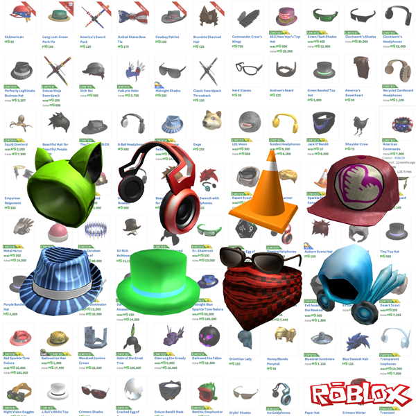 Roblox List Hat