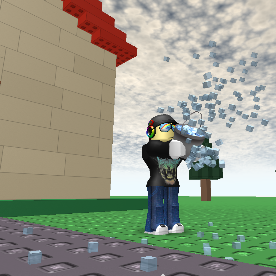 Roblox Community Raises Over 6 000 For Als Research Roblox Blog - bucket of ice roblox