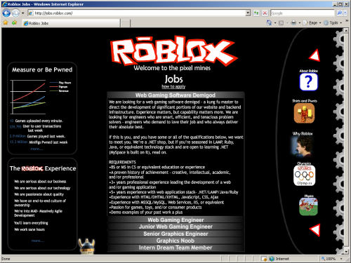 Jobs Roblox Com Roblox Blog