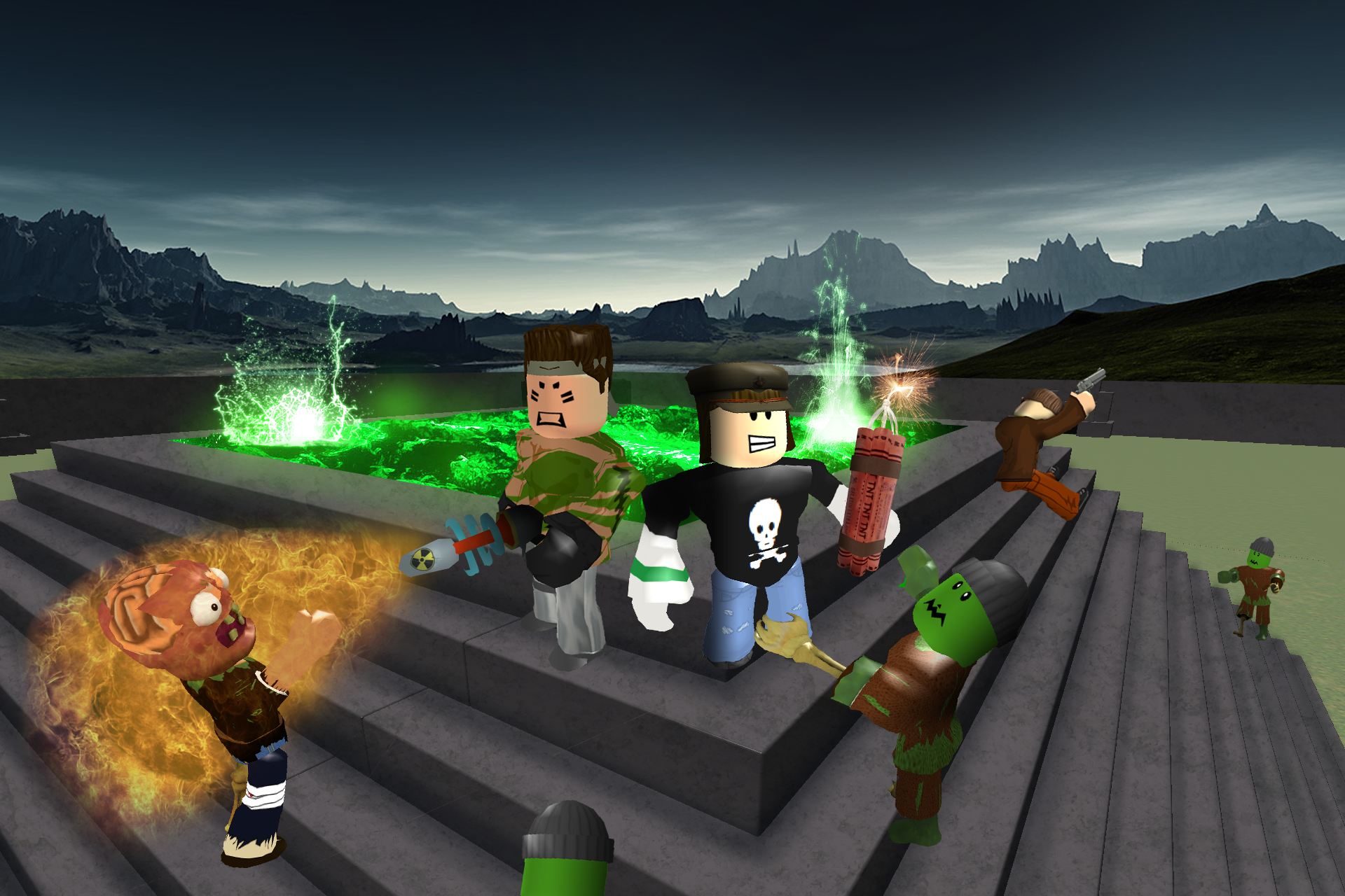 Roblox 2012 Zombie Games