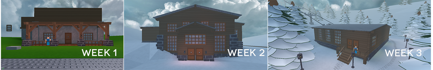 The Making Of The Winter Games Roblox Blog - roblox winter cabin