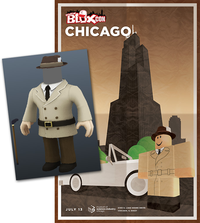 BLOXcon Chicago Poster and Package