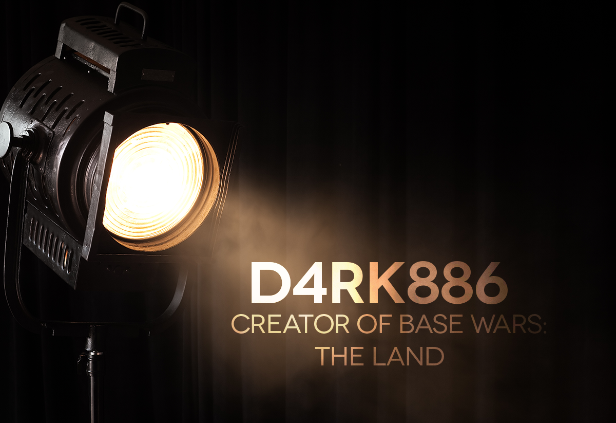 Spotlight D4rk886 Creator Of Base Wars The Land Roblox Blog - roblox d4rk886
