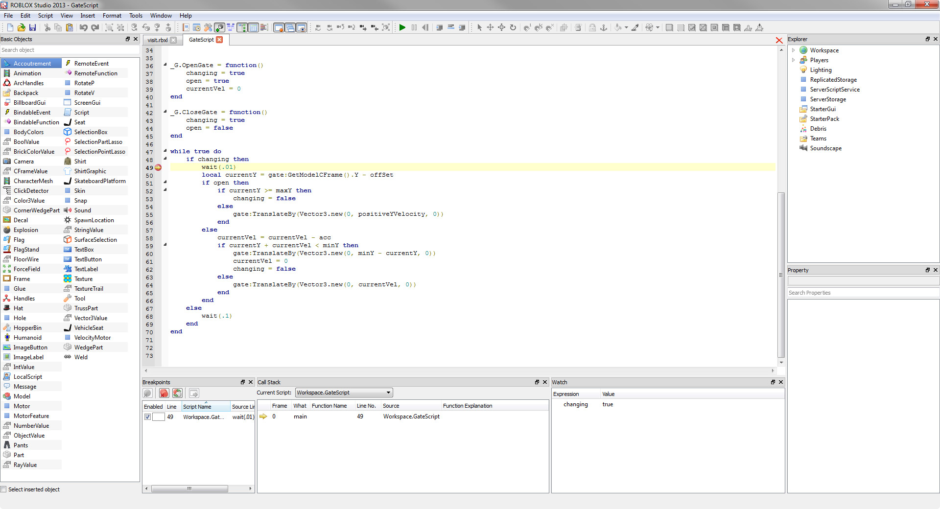 Test Advanced Game Dev Feature The Lua Debugger Roblox Blog - where is studio in roblox