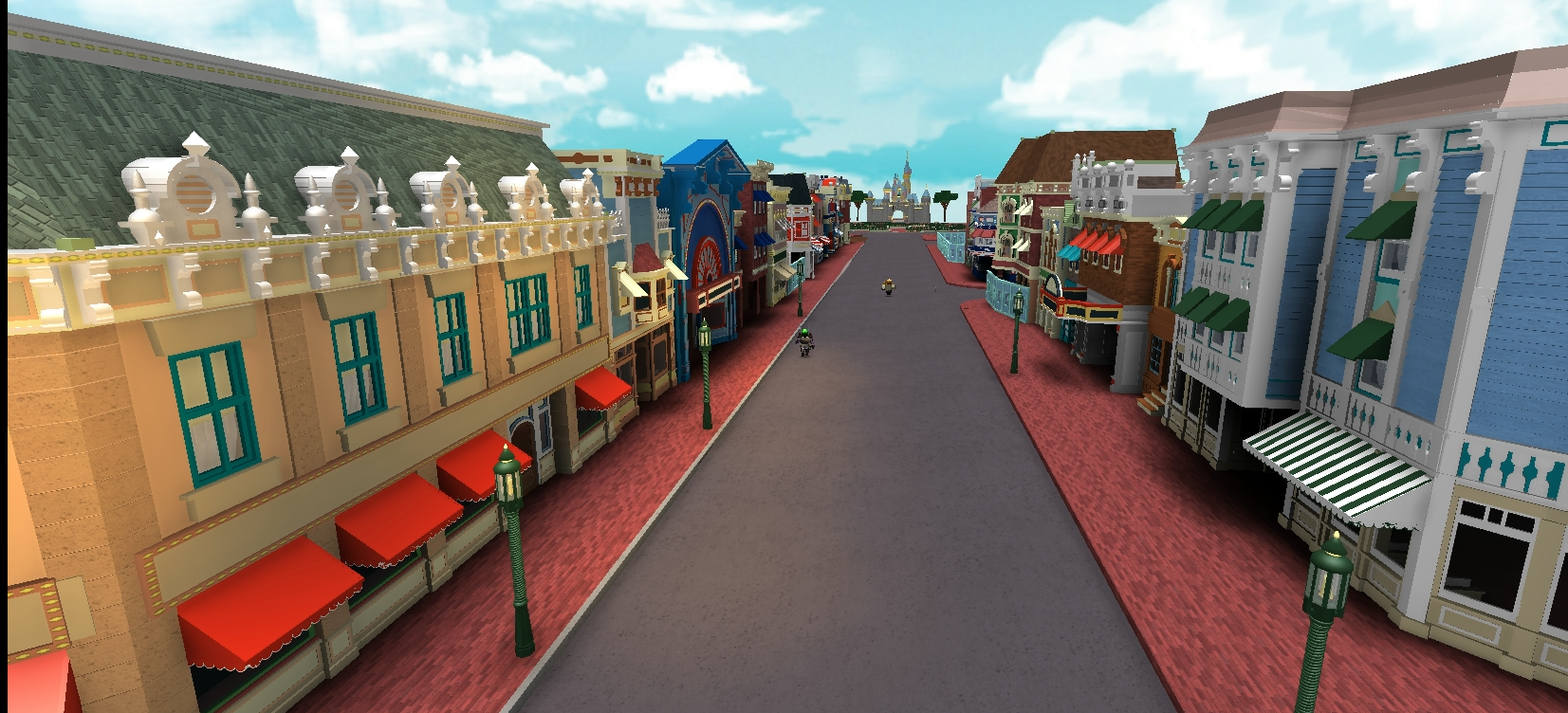 "My goal is to have the lobby and Main Street in one place for now. I can't wait to keep playing with Smooth Modeling." 