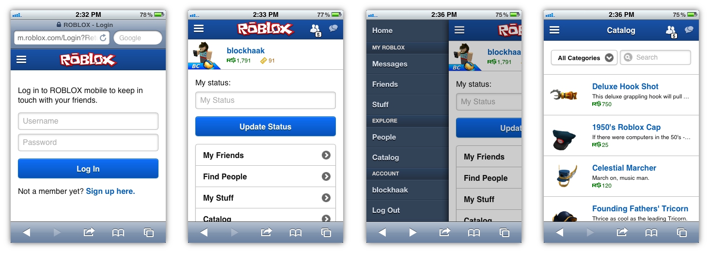 Roblox S Mobile Site M Roblox Com Now Live For Testing Roblox Blog