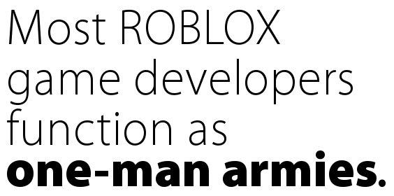 Roblox Users And Indie Devs More In Common Than You Think Roblox Blog - roblox lets indie game devs publish across platforms in