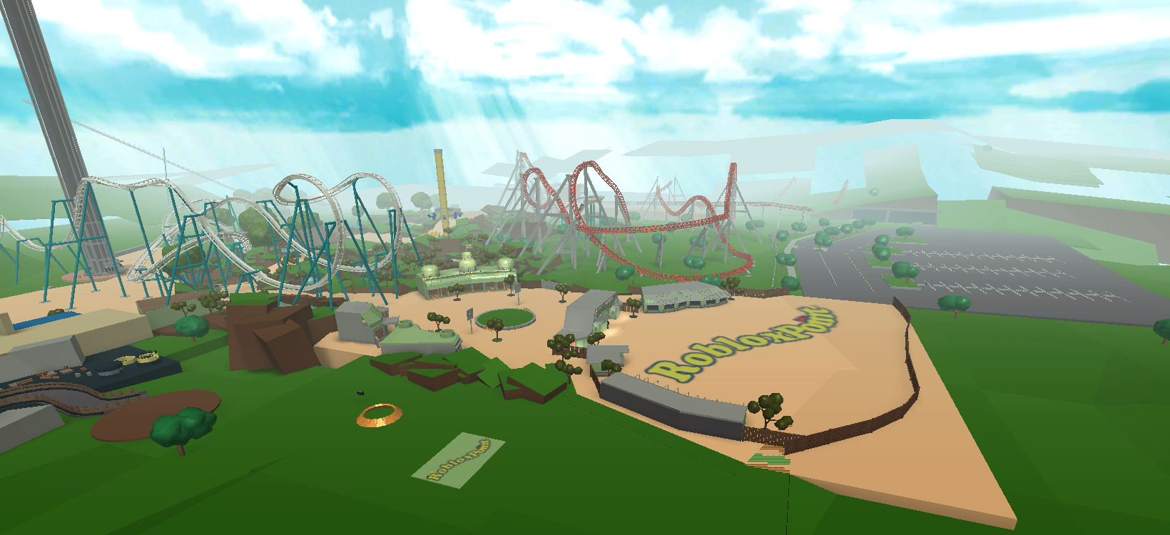 How to build a roller coaster in roblox studio