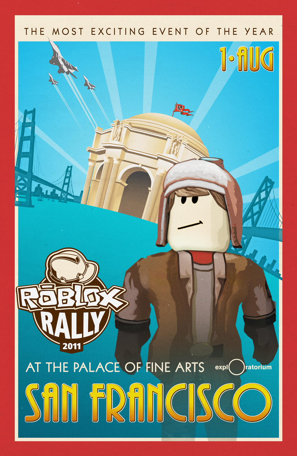 Roblox Rally 2011 Poster