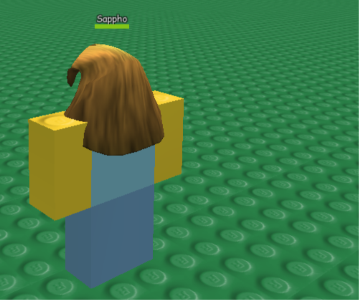 Roblox Character From Behind