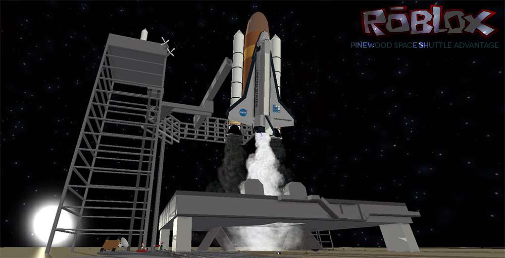 roblox gameplays 2 pinewood space shuttle advantage