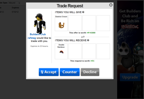 How To Send A Trade Roblox
