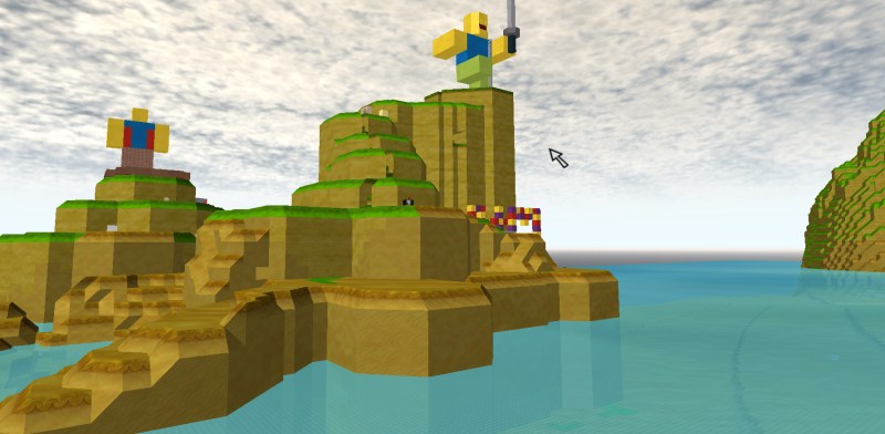 Terrain-based ROBLOX Island