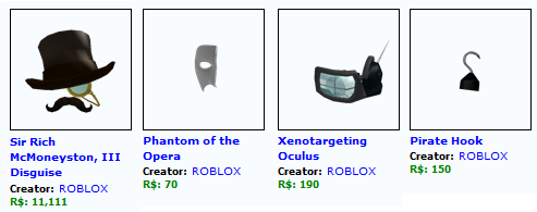 New Items In The Catalog Roblox Blog - fe featured items on roblox new new new new d items