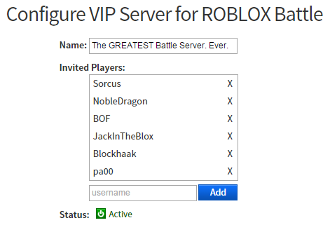 Roblox Private Server Discord