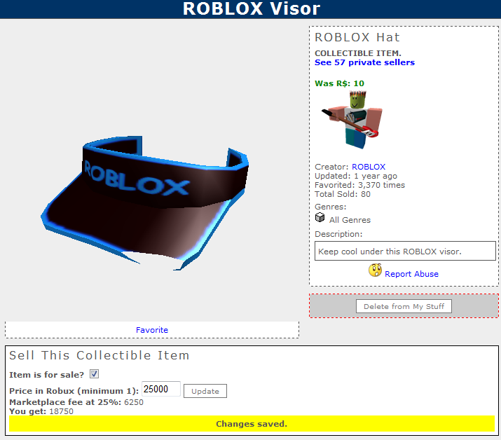 Roblox Account With Valkyrie For Sell