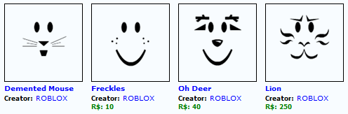 roblox freckles decal