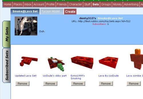 Roblox Model Page