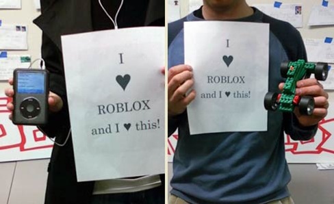 ROBLOX Staff love iPods and K'nex!