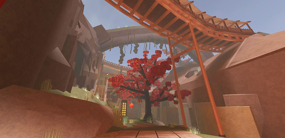 Creator Showcase Mountebank Draws Inspiration From Japanese Architecture And Disney Films Roblox Blog - building games on roblox japanese styled buildings