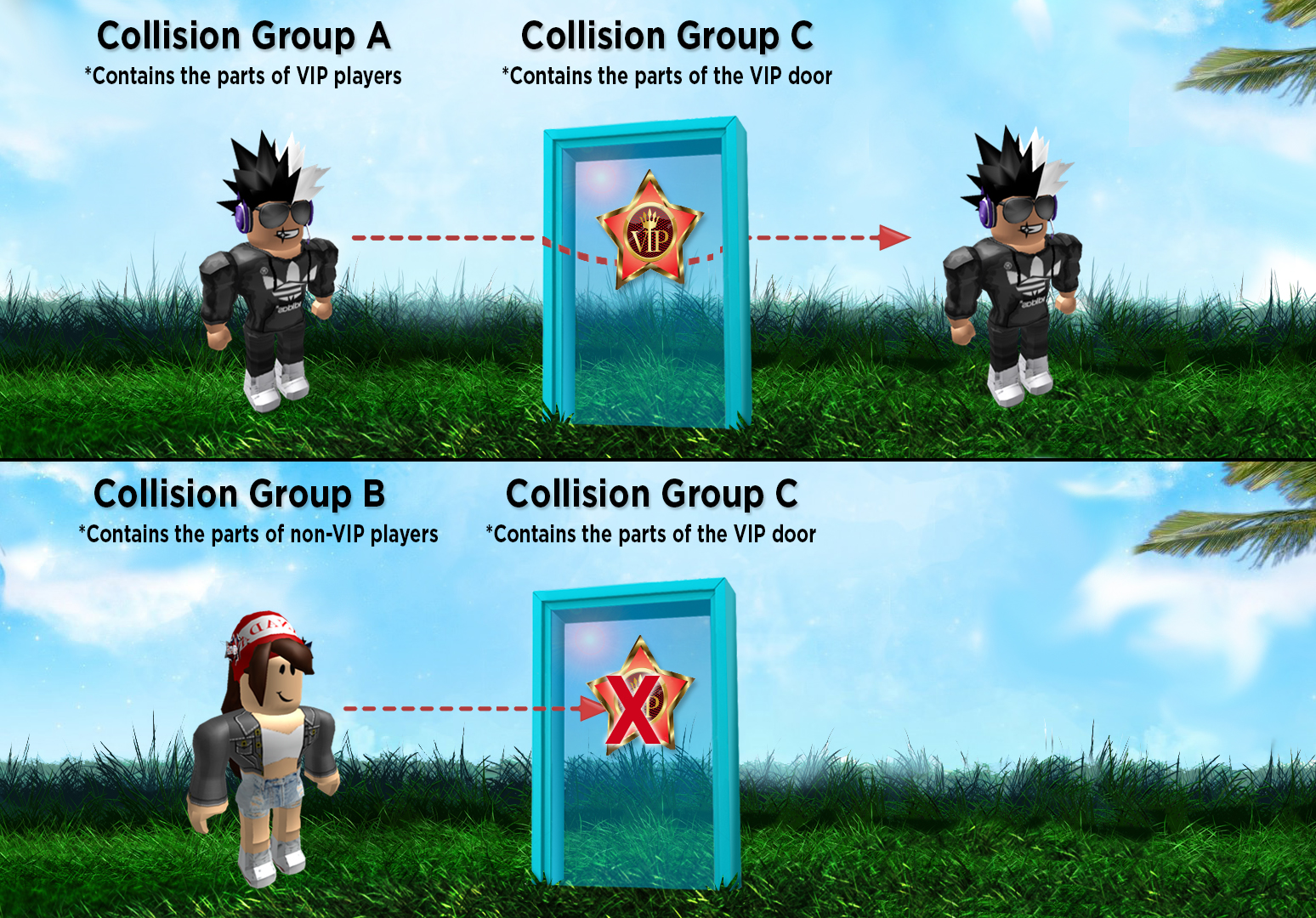 Introducing Collision Groups Roblox Blog