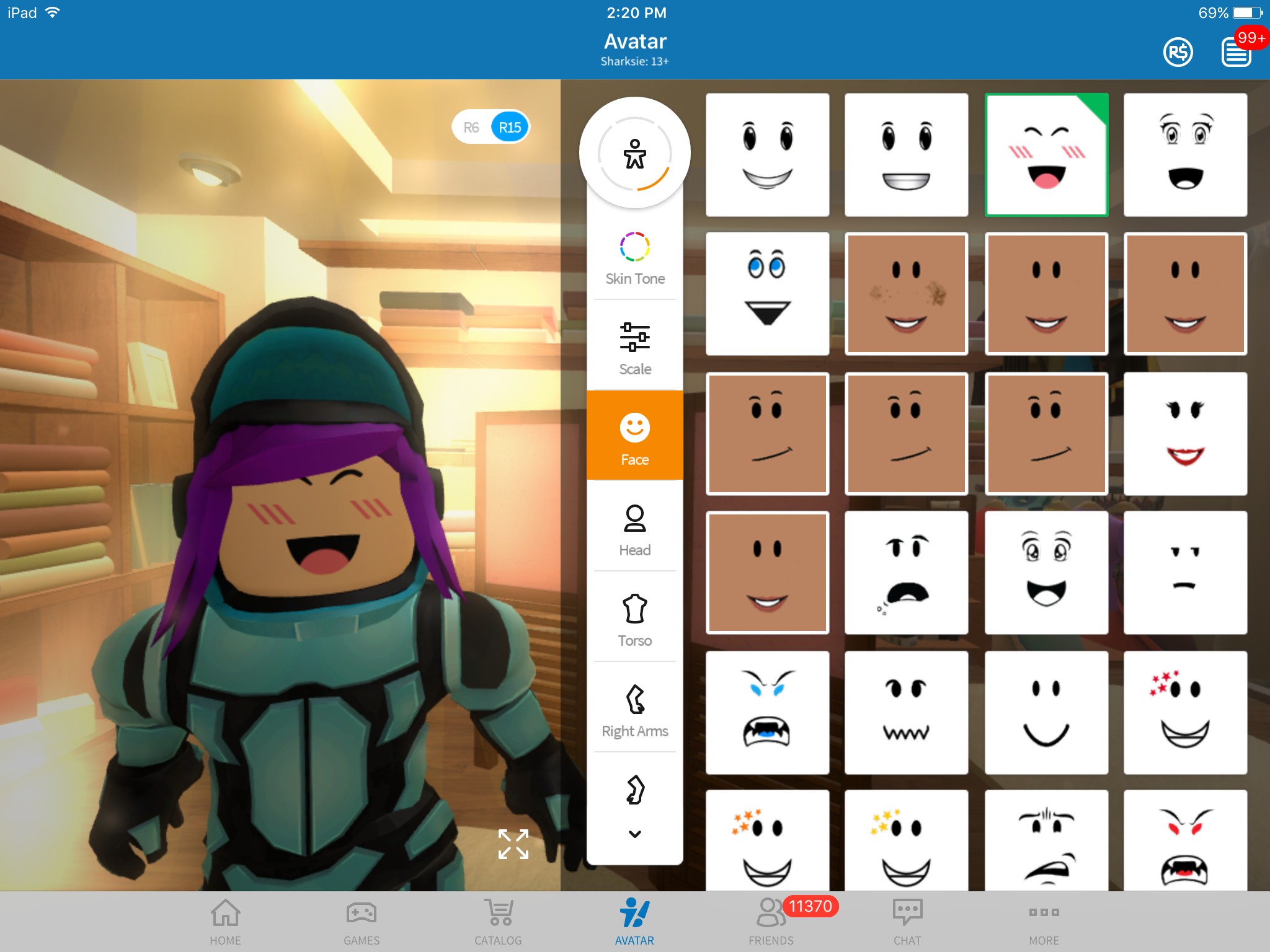 Roblox Adding Animated Faces