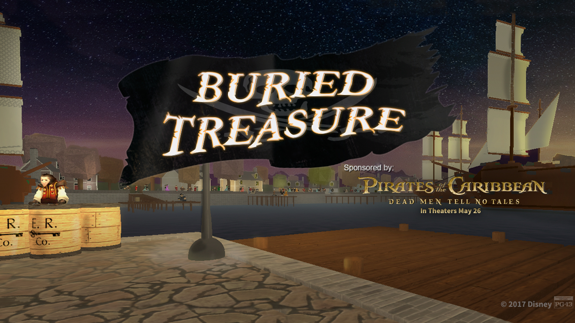 Discover Buried Treasure With Pirates Of The Caribbean Dead Men
