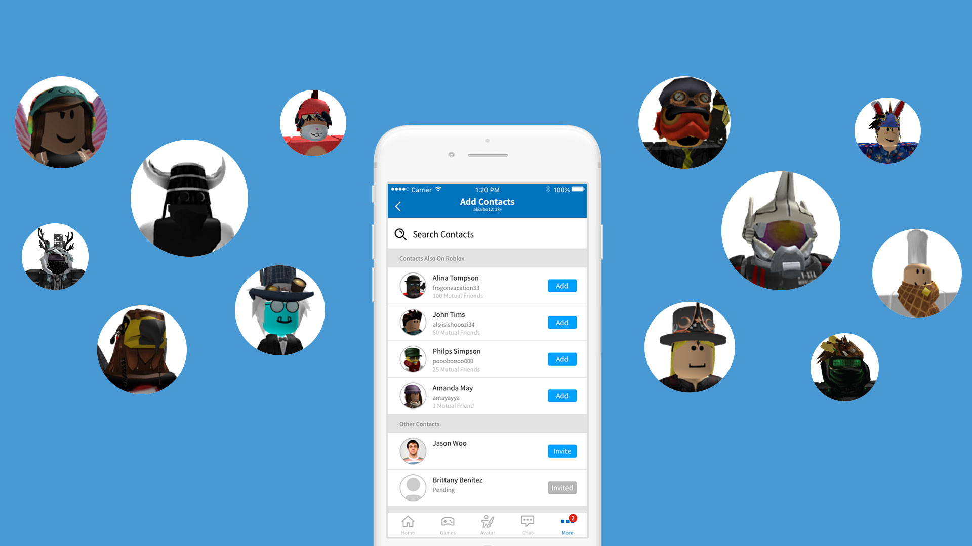 Add Phone Contacts As Friends Roblox Blog