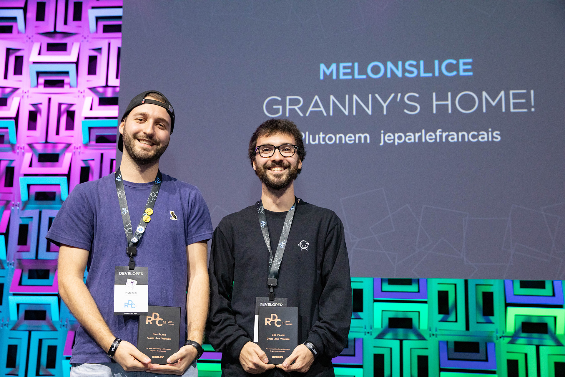 RDC 2019 Game Jam 3rd Place Winners: Melonslice (Photo Credit: Roblox)