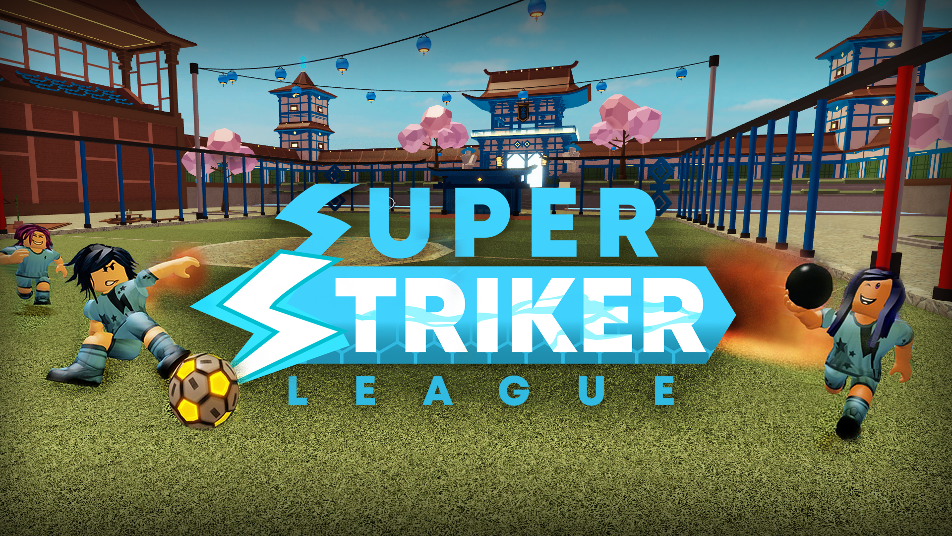 Super Striker League Pitch Meets Battleground Roblox Blog - how do you super strie to score in roblox