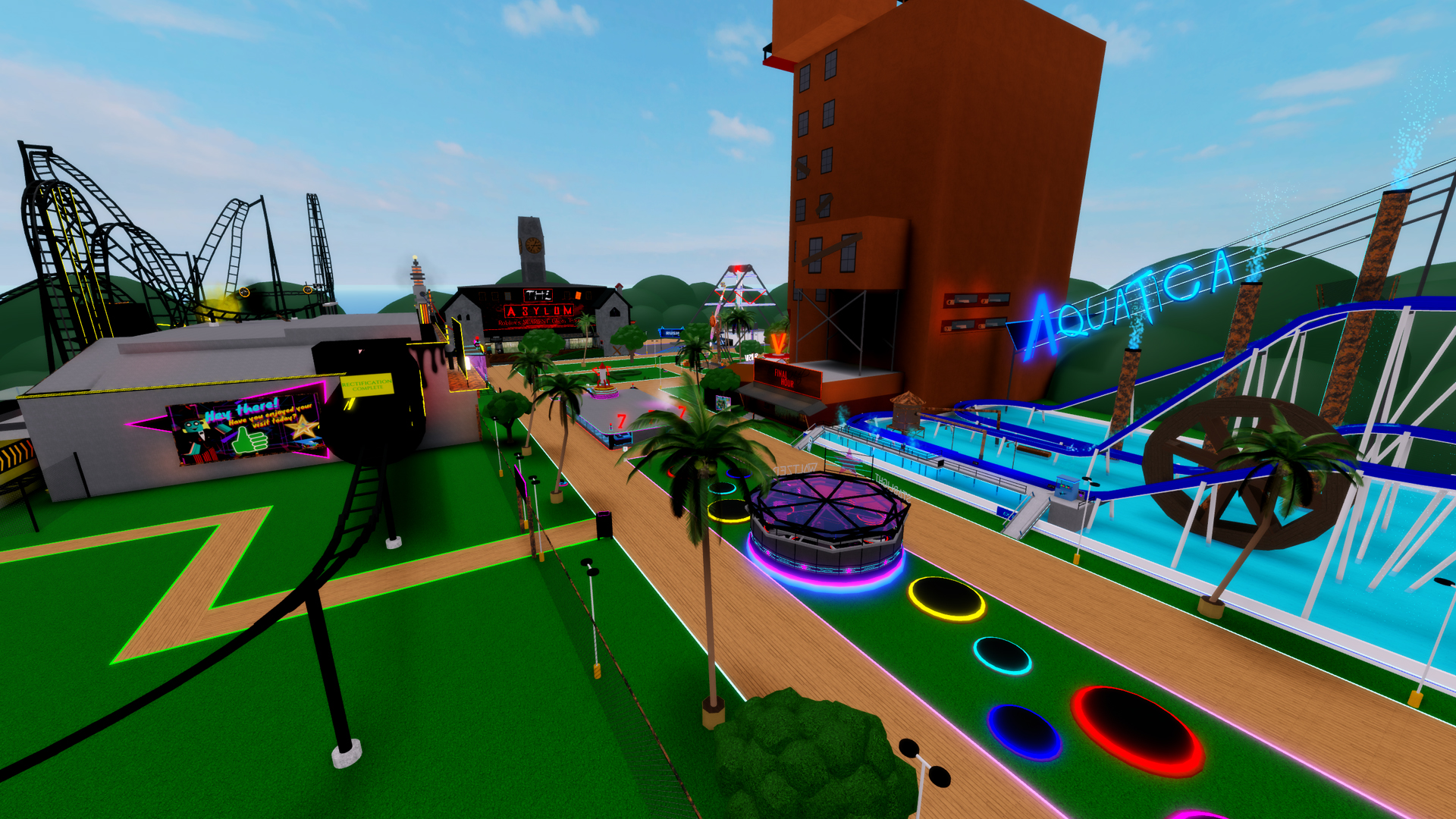 A screenshot from Vision Park