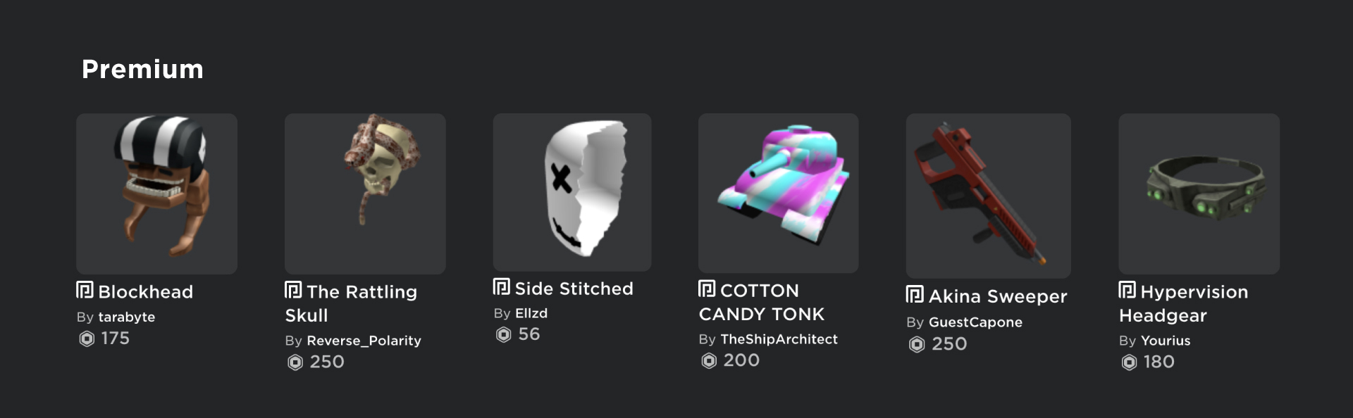 Roblox Free Items Game
