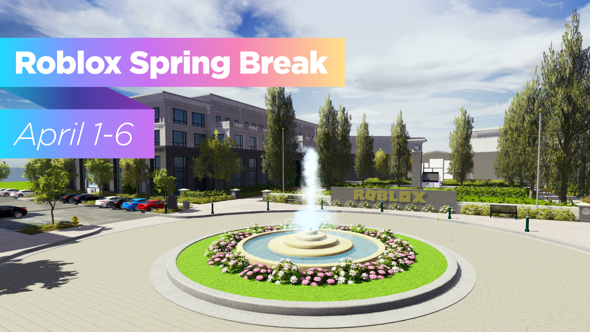 Why We Re Bringing Spring Break To Roblox Employees Roblox Blog - roblox ferris belluers day off